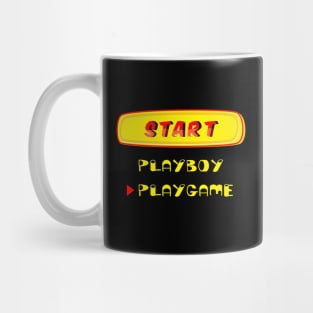 PLAYGAME not PLAYBOY Mug